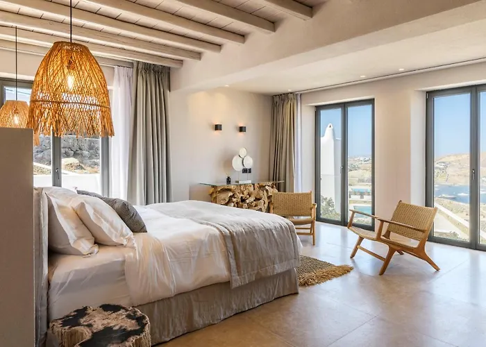 빌라 Muse Mansion Mykonos 오르노스