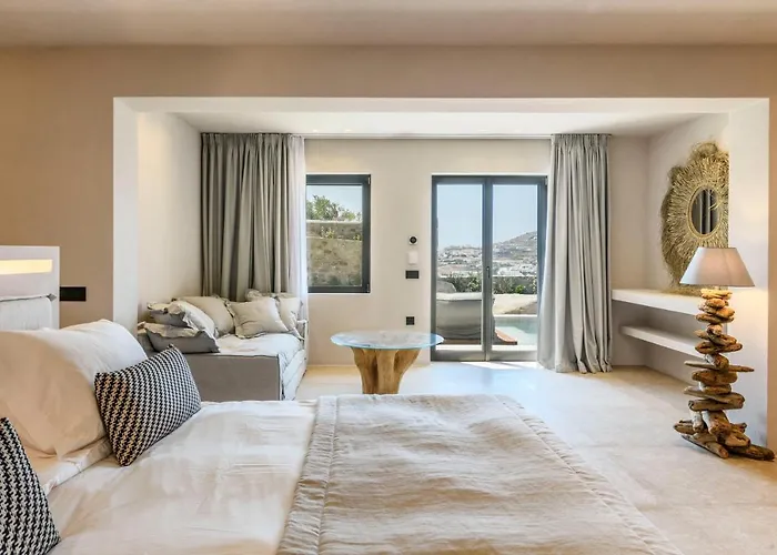 Muse Mansion Mykonos 빌라 오르노스